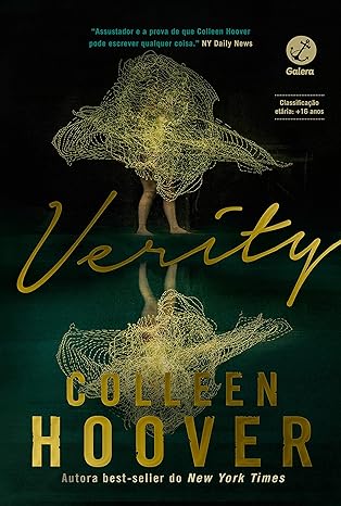 Capa do livro Verity. Autora Colleen Hoover. Editora Galera Record.