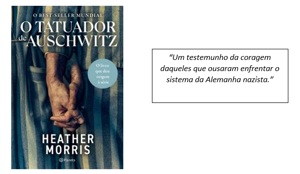 Best-seller O tatuador de Auschwitz ganha nova edição com capa inspirada em série 