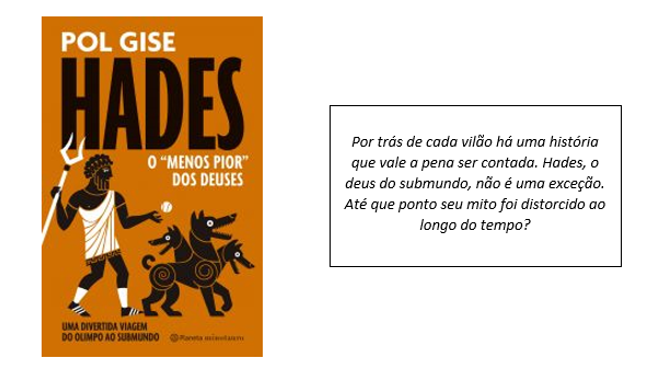 Influenciador espanhol, Pol Gise, lança obra que narra, de forma bem-humorada, a história de Hades