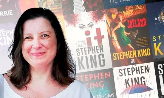 Regiane Winarski, docente do curso Traduzindo Stephen King, que acontece na Universidade do Livro